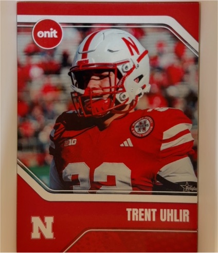 2025 Onit #B-73 Trent Uhlir — front