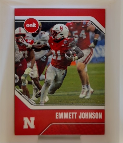 2025 Onit # Emmett Johnson — front