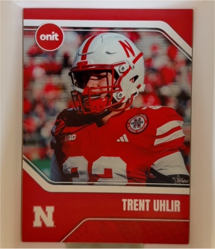 2025 Onit #B-?? Trent Uhlir — front