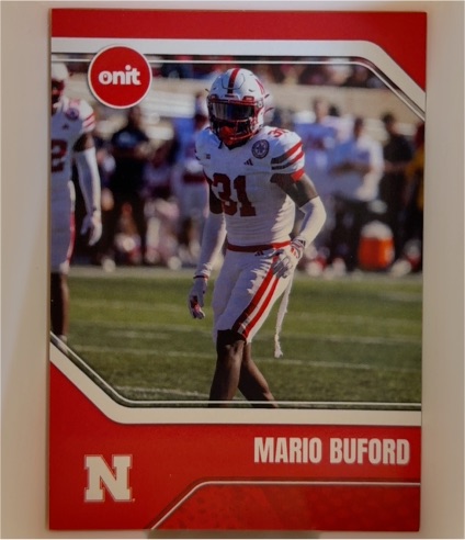 2025 Onit #B31 Mario Buford — front