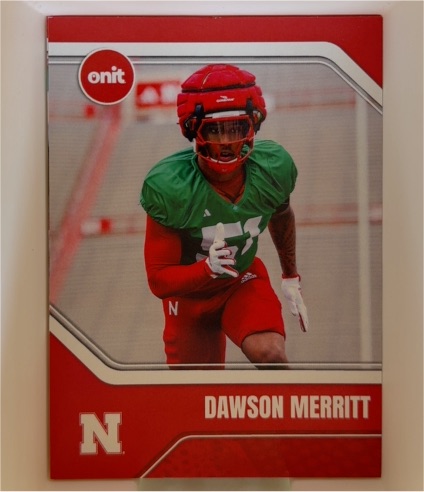 2025 Onit # Dawson Merritt — front