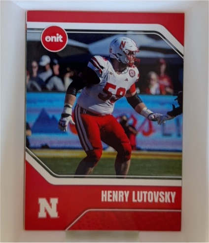 2025 Onit #B58 Henry Lutovsky — front