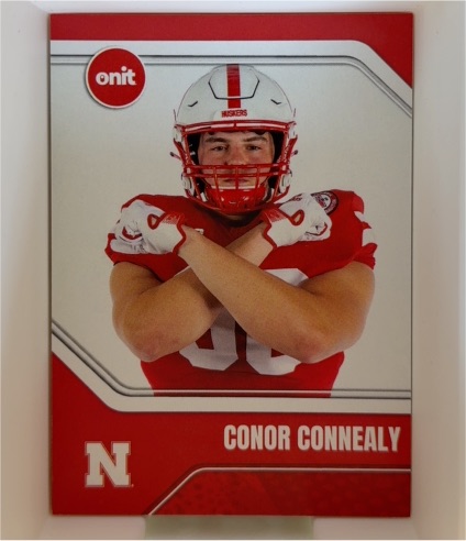 2025 Onit Nebraska Cornhuskers # Conor Connealy — front
