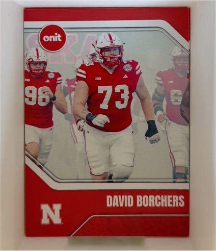2025 Onit #B73 David Borchers — front