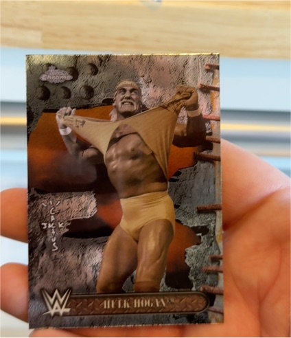 2025 Topps Chrome WWE x Cactus Jack #60 Hulk Hogan — front