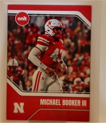 2025 Onit #B-61 Michael Booker III — front