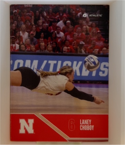 2024 Onit Nebraska Cornhuskers Volleyball #6 Laney Choboy — front