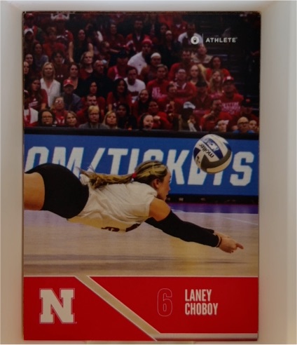 2024 Onit Nebraska Volleyball Red #B5 Laney Choboy — front