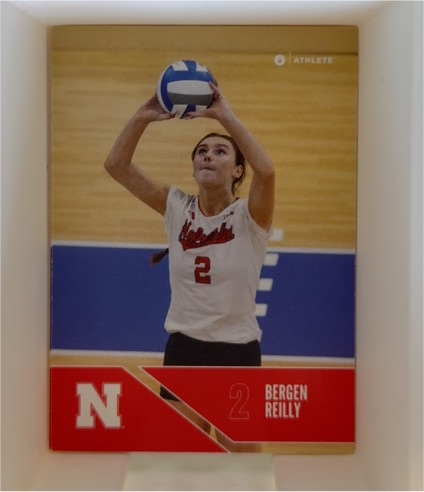 2024 Onit Nebraska Volleyball Red #B2 Bergen Reilly — front