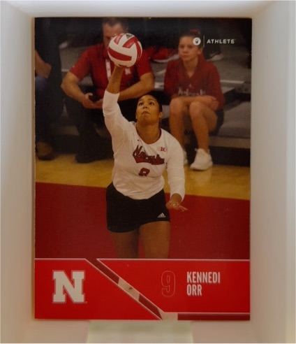 2024 Onit Nebraska Volleyball Red #B4 Kennedi Orr — front