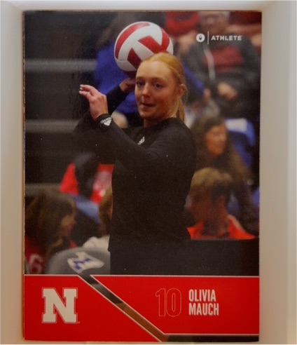 2024 Onit Nebraska Volleyball #10 Olivia Mauch — front