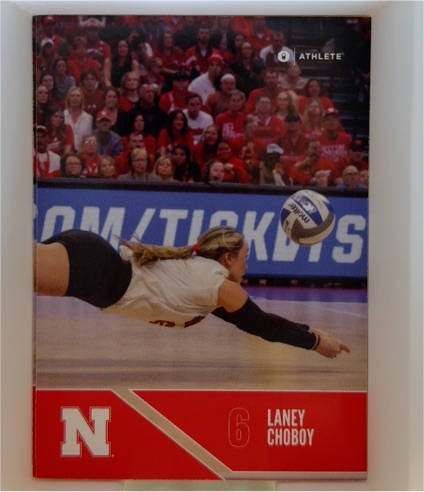 2024 Onit Nebraska Volleyball Red #B6 Laney Choboy — front