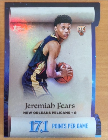 2025-26 Topps Holiday #ML-7 Jeremiah Fears — front