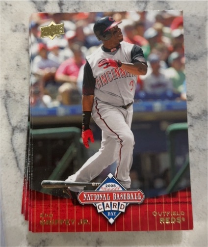 2008 Upper Deck National Baseball Card Day #UD9 Ken Griffey Jr. — front