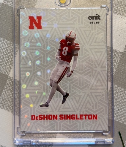 2025 Onit #99 DeShon Singleton — front
