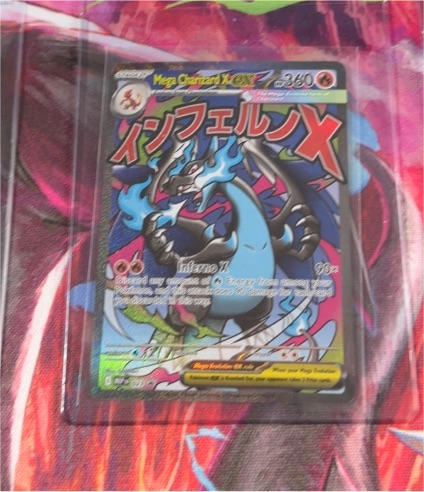 2014 Pokémon Mega Charizard X ex #023 Black Star Promo — front