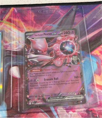 2023 Pokémon TCG Sv10: Destined Rivals #081 Team Rocket's Mewtwo ex — front