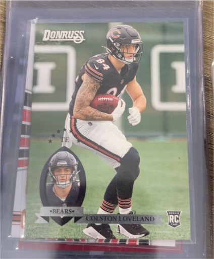 2025 Donruss #18 Colston Loveland Retro 1995 — front