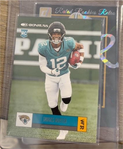 2025 Donruss Retro 2005 #R05-TVH Travis Hunter — front