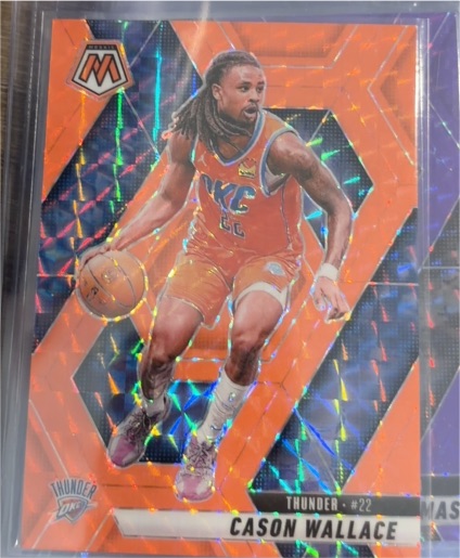 2024-25 Panini Mosaic #49 Cason Wallace — front