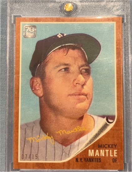 2021 Topps X #27 Mickey Mantle — front