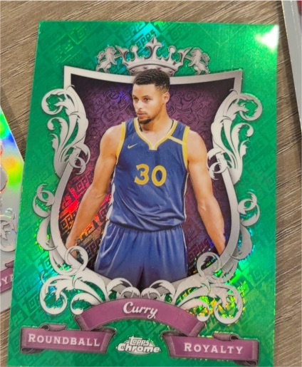 2023-24 Topps Chrome #RR-20 Stephen Curry Roundball Royalty — front