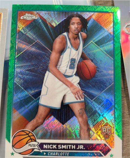 2023-24 Topps Chrome #86 Nick Smith Jr. — front