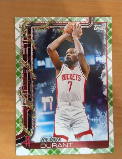 2025-26 Topps Holiday #H125 Kevin Durant — front