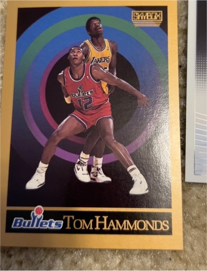 1990-91 SkyBox #289 Tom Hammonds — front