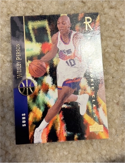 1994-95 Upper Deck #165 Wesley Person — front