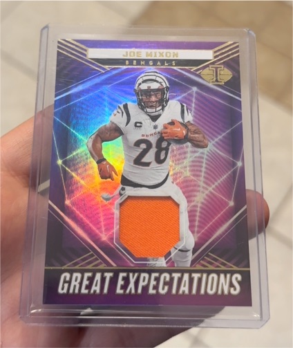 2023 Panini Illusions Great Expectations #GE-JMI Joe Mixon — front