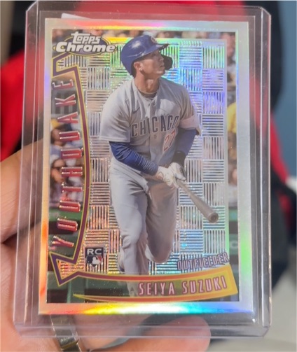 2022 Topps Chrome Sonic - 1996 Youthquake #YQ-21 Seiya Suzuki — front