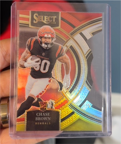 2023 Panini Select Premier Level #151 Chase Brown — front