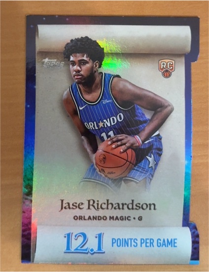 2025-26 Topps Holiday #ML-25 Jase Richardson — front