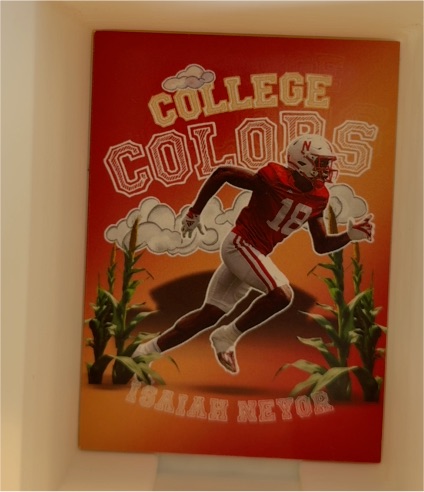 2024 Onit College Colors #CC-1 Isaiah Neyor — front