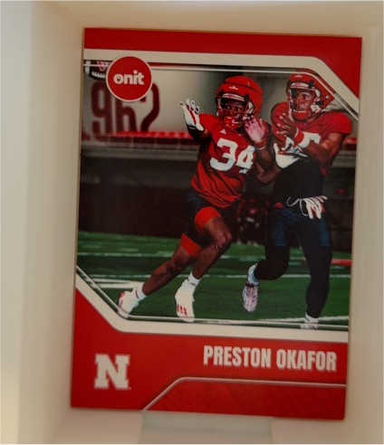 2025 Onit #B-64 Preston Okafor — front