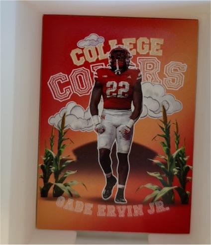 2024 Onit College Colors Insert Gabe Ervin Jr. — front