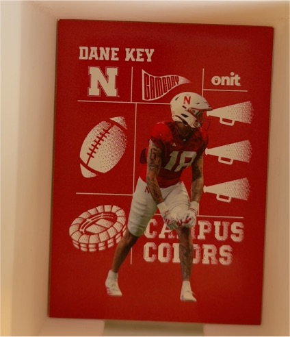 2025 Onit Nebraska - Campus Colors #CC-2 Dane Key — front