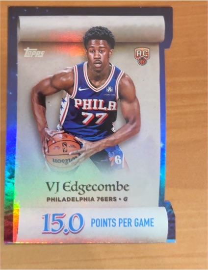 2025-26 Topps Holiday #ML-3 VJ Edgecombe — front