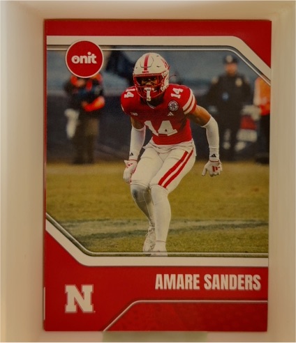 2025 Onit #B-14 Amare Sanders — front