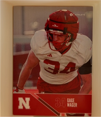 2024 Onit Athlete #34 Gage Wager — front