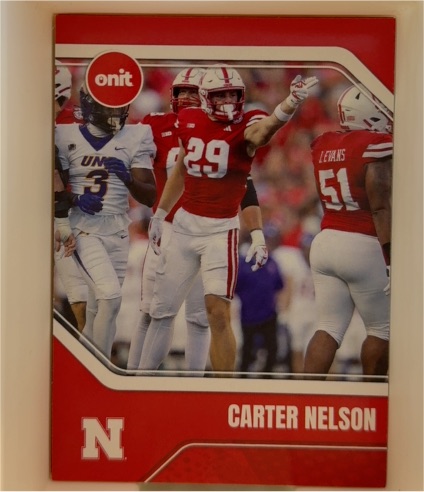 2025 Onit # Carter Nelson — front