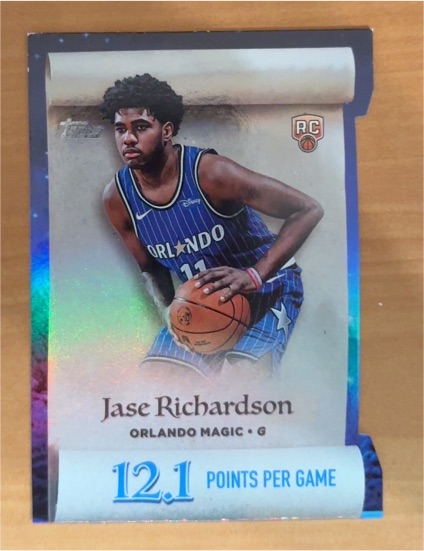 2025-26 Topps Holiday #ML-25 Jase Richardson — front