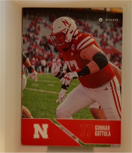 2024 Onit Athlete #77 Gunnar Gottula — front