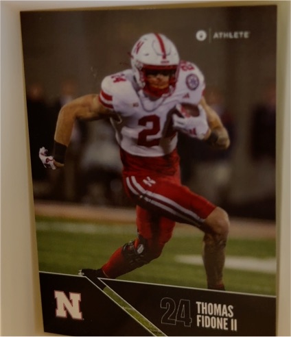 2024 Score Football #24 Thomas Fidone II — front