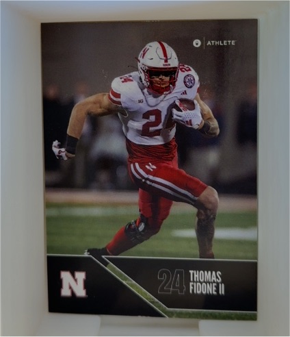 2024 ONIT Athlete Nebraska Cornhuskers Football #24 Thomas Fidone II — front