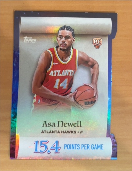 2025-26 Topps Holiday #ML-23 Asa Newell — front