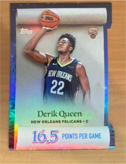 2025-26 Topps Holiday #ML-13 Derik Queen — front
