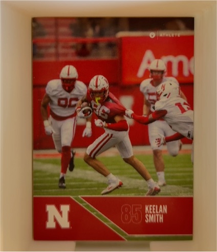 2024 ONIT Nebraska Cornhuskers Football #85 Keelan Smith — front