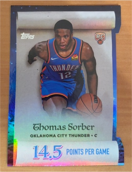 2025-26 Topps Holiday #ML-15 Thomas Sorber — front